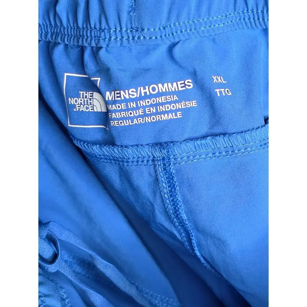 The North Face Men's Size XXL Blue Elastic Waist Athletic Shorts